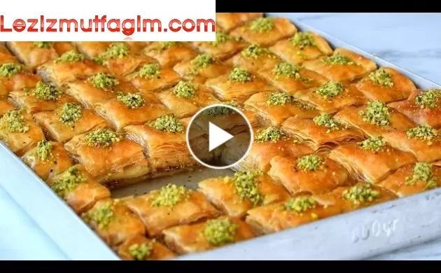 Oklava Yok Tek Tek Açmak Yok Baklava Yapmak Hiç Bu Kadar Kolay Olmadı 4 Bezeli Çıtır Baklava ️