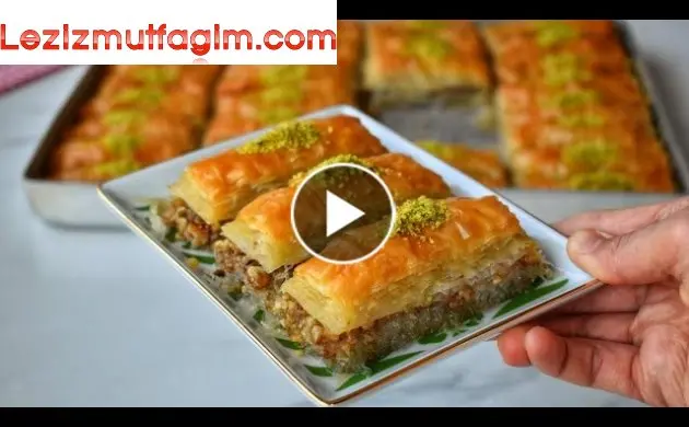 Bütün Baklava Tariflerini Bir Kenara Bırakın Bayrama En Kolayından Bir Badayıf Yapın