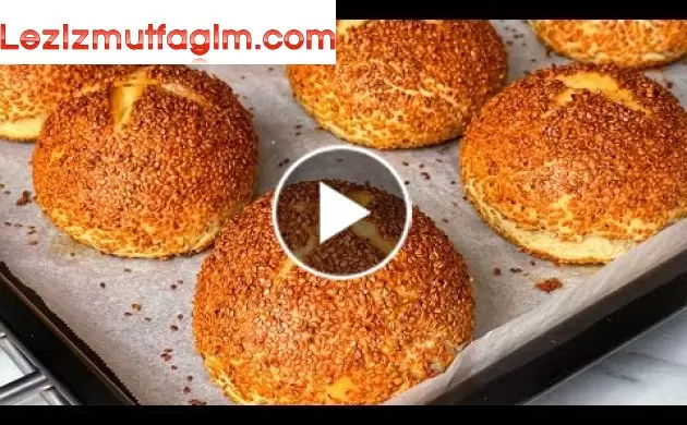 Sadece 1 Su Bardağı Su Ile Tam 1 Tepsi Simit Poğaça Yaptım Az Malzemeli Çok Lezzetli Poğaça ️