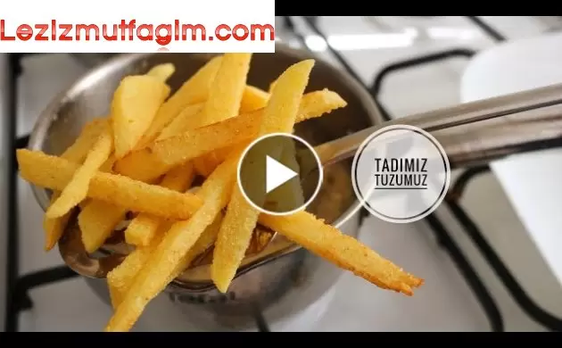 Patates Kızartmasını Bir De Böyle Kızartın - Tadımıztuzumuz