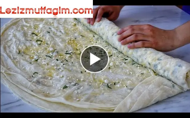 Bir Börek Hem Bu Kadar Kolay Hem De Bu Kadar Lezzetli Olur Mu Demeyin Çıtır Çıtır Rulo Börek ️