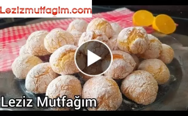 Limonlu Çatlak Kurabiye Tarifi Yağ Kullanmadan Mis Gibi Aromasıyla Çatlak Kurabiye Nasıl Yapılır