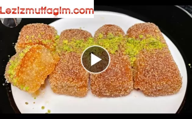 Şerbetli Tatlı Tariflerinin En Güzeli Olan Parmak Tatlısı Tarifi | Parmak Tatlısı Nasıl Yapılır ?