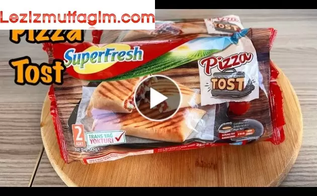 Evde Pizza Tost Nasıl Yapılır!!!