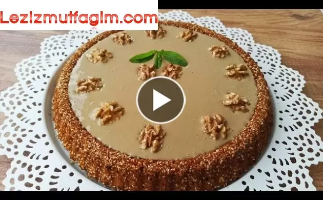 Nefis Tahinli Tart Kek Nasıl Yapılır