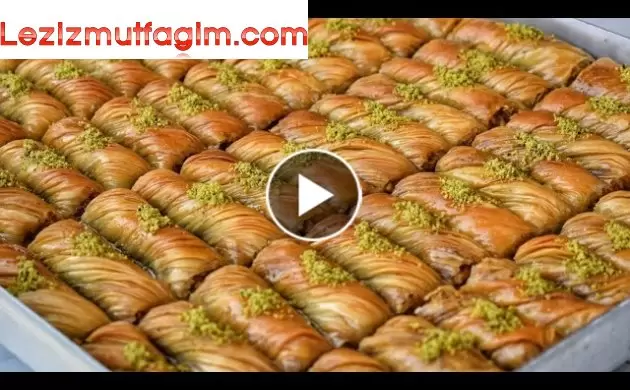 Bayrama Bu Baklava Olay Olur Daha Kolayı Daha Lezzetlisi Yok Çıtır Çıtır El Açması Baklava Tarifi