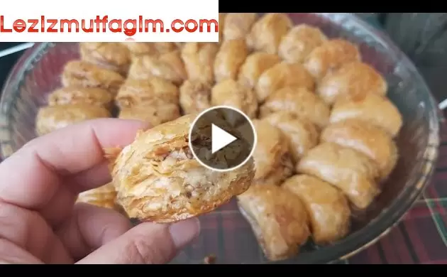 Tek Beze Ile 40 Kat Dilber Dudağı Baklava Oklavasız Tüm Püf Noktalarını Anlattım