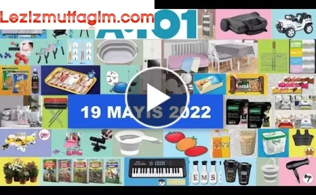 A101 19 Mayıs 2022 Perşembe Aktüel Ürünler Kataloğu Indirimli Ürünler