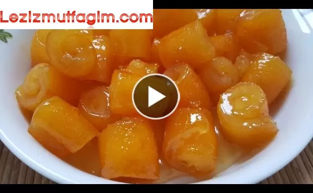 Portakal Kabuğu Reçeli Nasıl Yapılır - Tam Ölçü Tam Kıvam Lokum Gibi Harika Bir Lezzet-