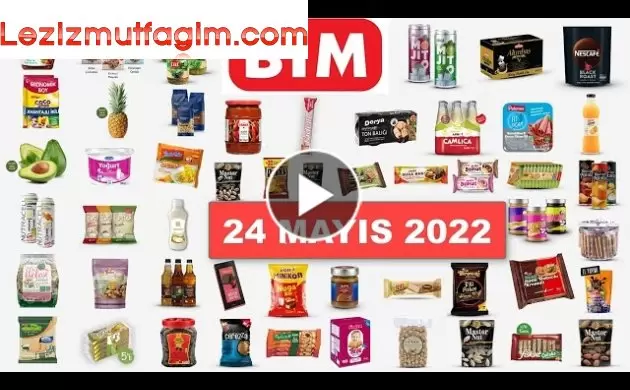 Bim 24-30 Mayıs 2022 Aktüel Ürünler Kataloğu | Gıda Ürünleri | Resmi Kataloğ
