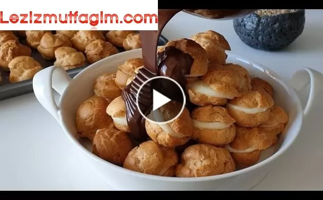 15 Yıldır Değişmeyen Fenomen Tarif Puf Puf Kabaran Hamurlarıyla Tek Ölçüden Kilo Kilo Profiterol