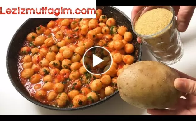 Bir Patates Bir Bardak Bulgurla Tadına Doyulmaz Bir Tarif Bulgur Köftesi