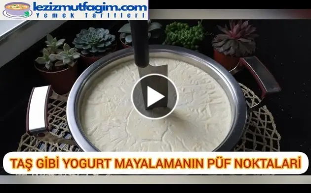 Taş Gibi Yoğurt Nasıl Mayalanır Evde Yogurt Yapmanın Tüm Püf Noktaları Bu Videomda