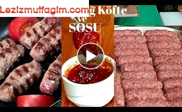 Tekirdağ Köfte ( Tekirdağ Köfte Sosu ) Tarifi / Tekirdağ Köftesi / Köfte Tarifleri