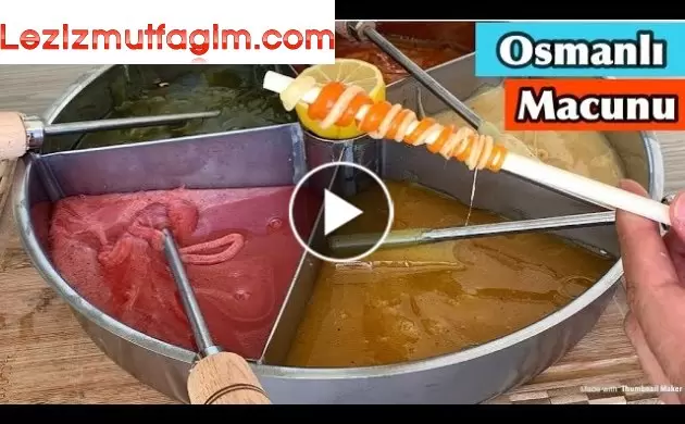 Osmanlı Macunu Nasıl Yapılır? Tüm Püf Noktaları Anlattım!!!