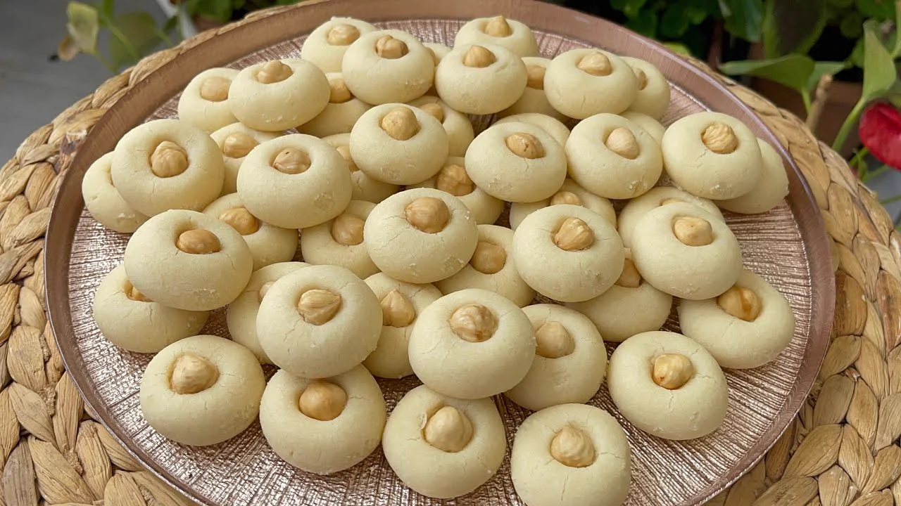 SIVIYAĞLI Sadece 3 Malzemeli KAHVE YANI Kurabiyesi