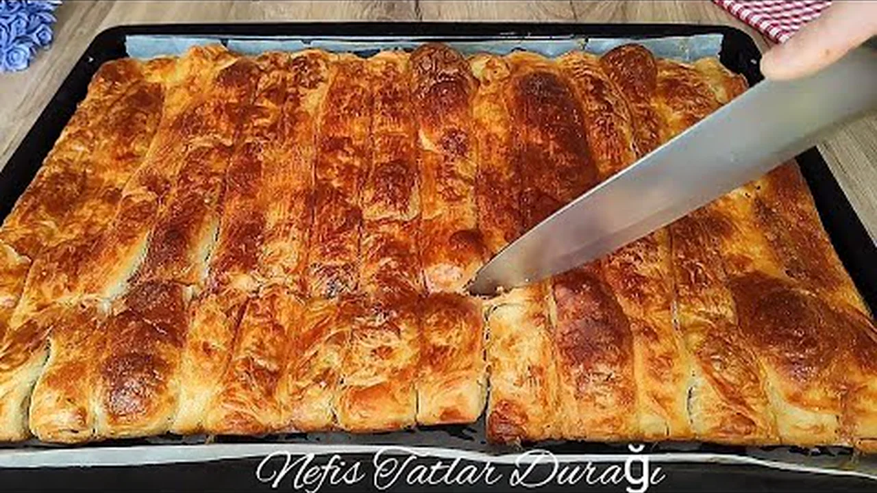 O Kadar KOLAY Kİ Neden Daha Önceden Yapmadım Bu Börek Tel Tel Ayrılıyor