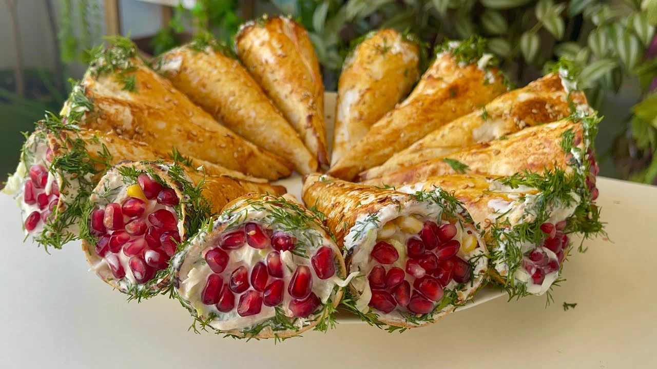 Tam Bir Görsel Şölen İlk Lokmada Bağımlılık Yapan LAVAŞ KÜLAHLI SALATA
