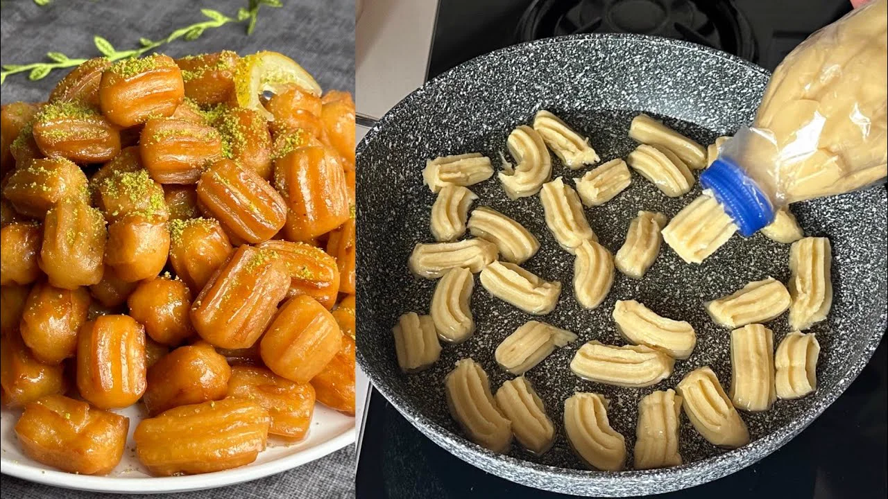 BU YÖNTEMLE EVİNİZDE KOLAYCA ÇITIR TULUMBA TATLISI HAZIRLAYABİLİRSİNİZ Şerbetli Tatlılar