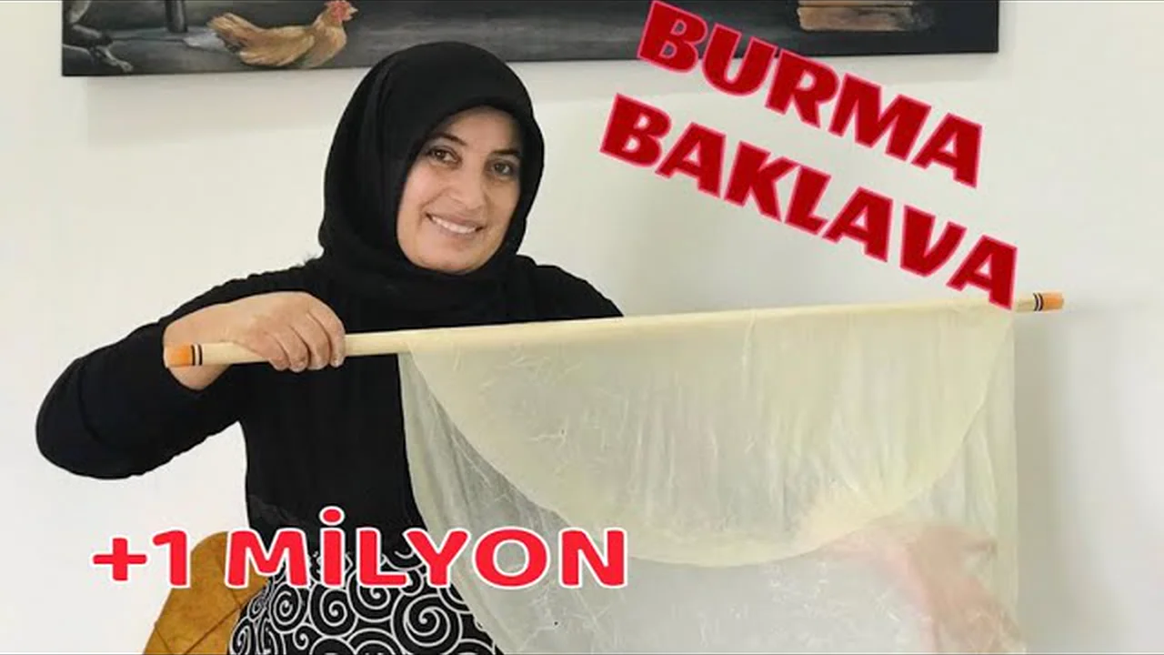 ÇITIR ÇITIR EL AÇMASI BURMA BAKLAVA Tadına bayılacaksınız