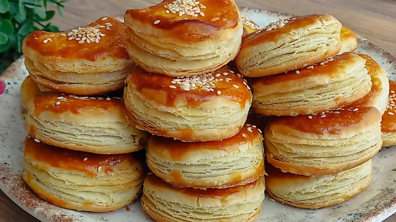 NASIL YAPILDIĞINA İNANAMAYACAKSINIZ BİR ŞİŞE MADEN SUYU İLE MİLFÖY TADINDA ÇITIR BÖREK TARİFİ